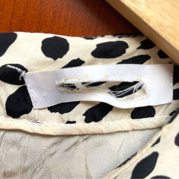 Chloe Silk Leopard Tent Dress 38 - Picture 4 of 16